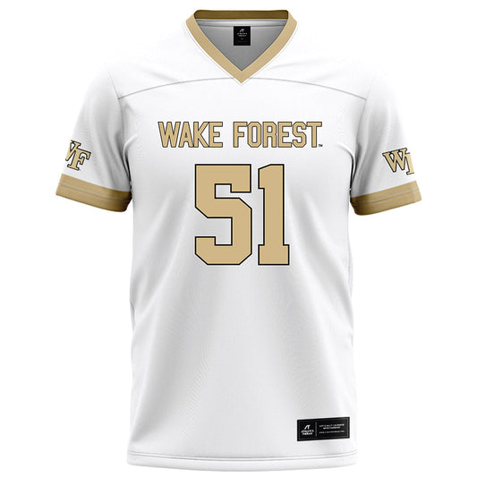Wake Forest - NCAA Football : Luke White - White Jersey