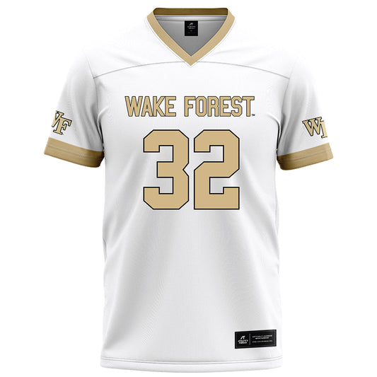 Wake Forest - NCAA Football : Will Cobb - White Jersey