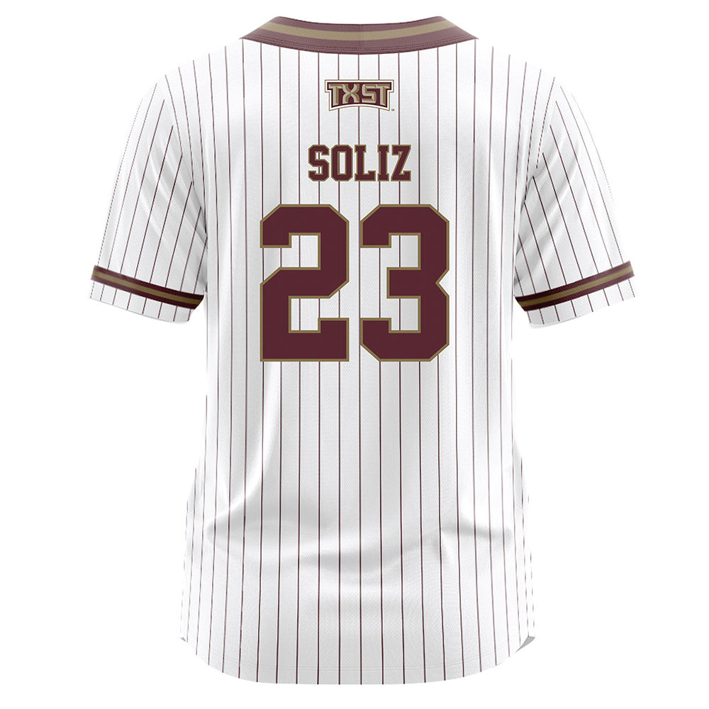 Texas State - NCAA Softball : Analisa Soliz - Softball Jersey
