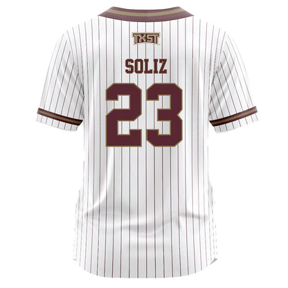 Texas State - NCAA Softball : Analisa Soliz - Softball Jersey