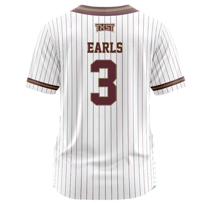 Texas State - NCAA Softball : Hannah Earls - Baseball Jersey