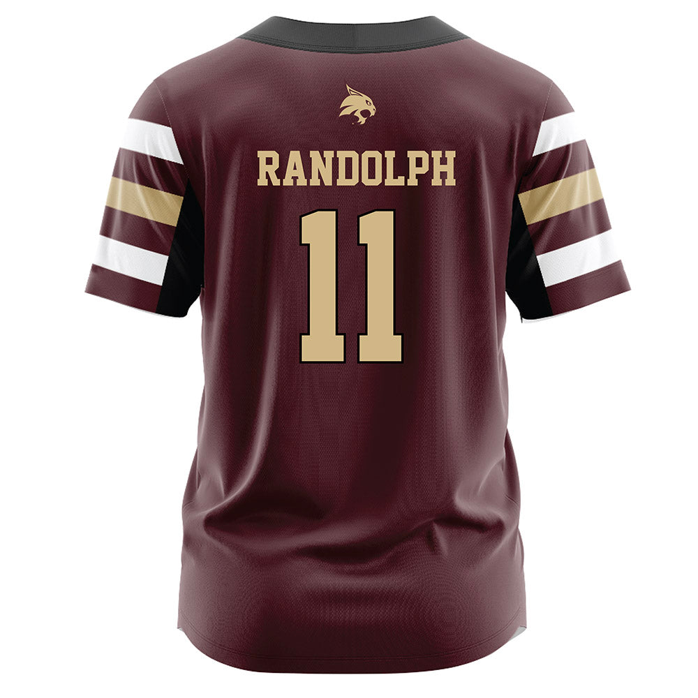 Texas State - NCAA Softball : Piper Randolph - Replica Jersey Football Jersey