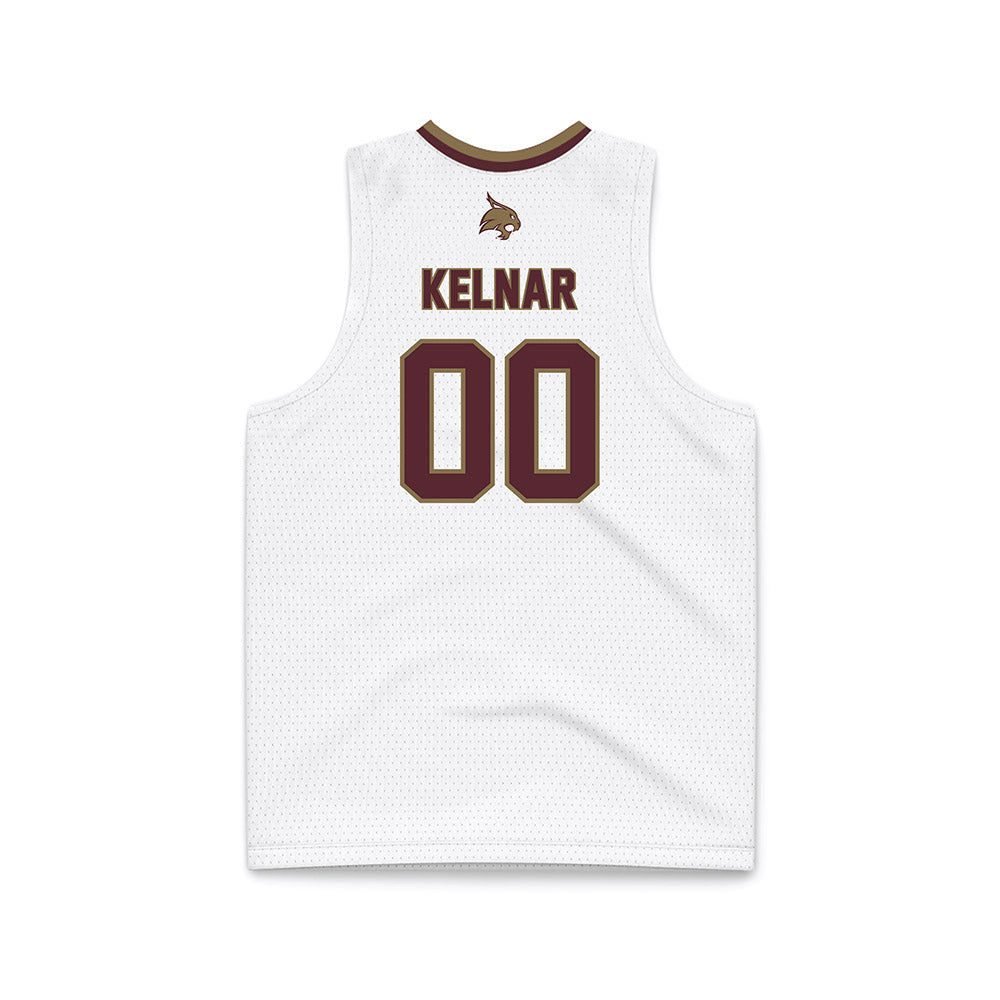 Texas State - NCAA Softball : Megan Kelnar - Basketball Jersey