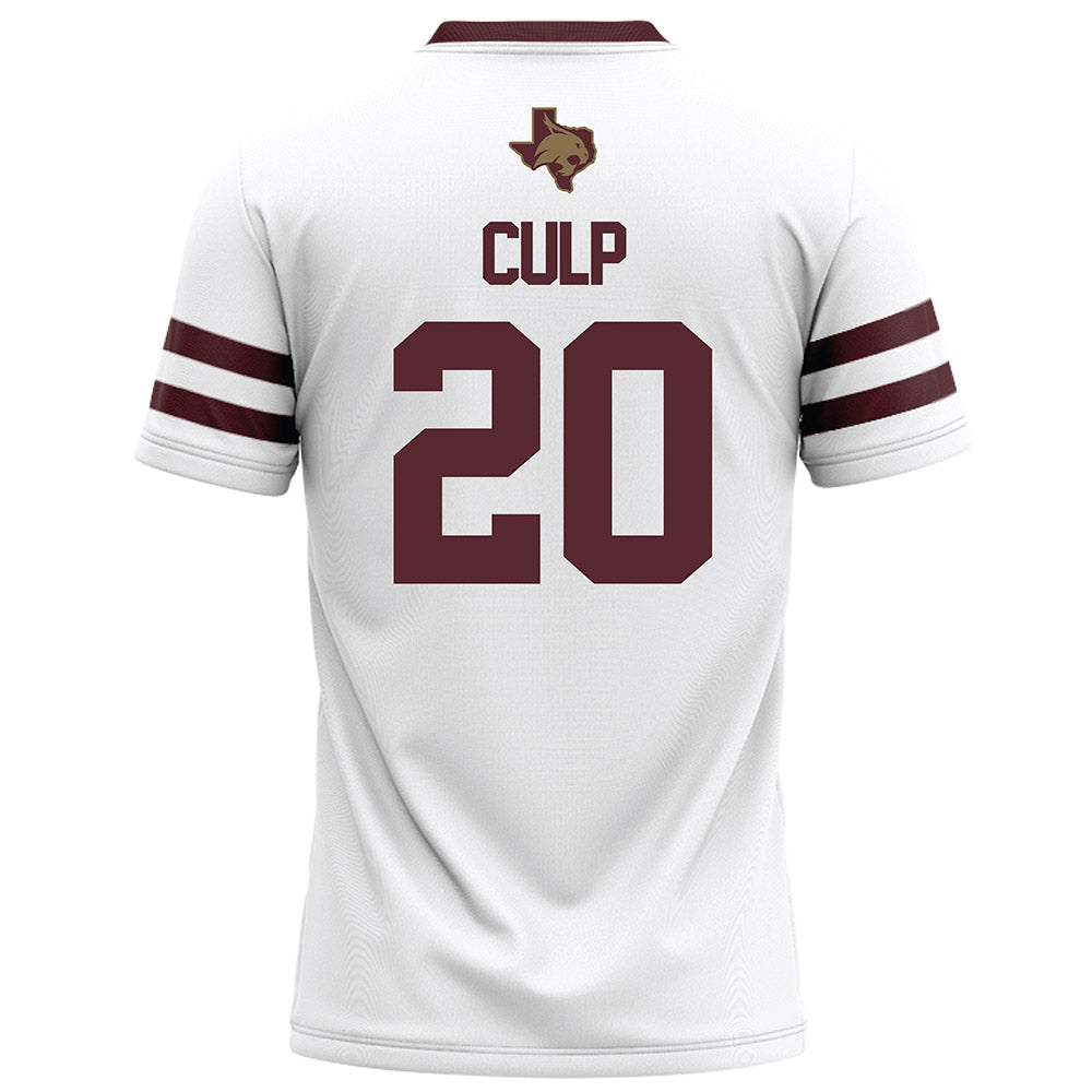 Texas State - NCAA Football : Kaleb Culp - Football Jersey