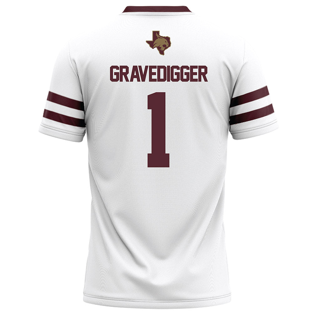 Texas State - NCAA Football : Ashtyn Gravedigger - Football Jersey