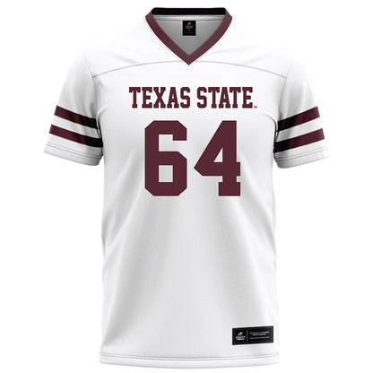 Texas State - NCAA Football : Dorion Strawn - Football Jersey