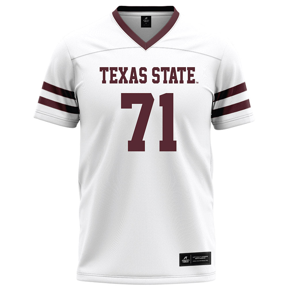 Texas State - NCAA Football : Alex Harkey - Football Jersey