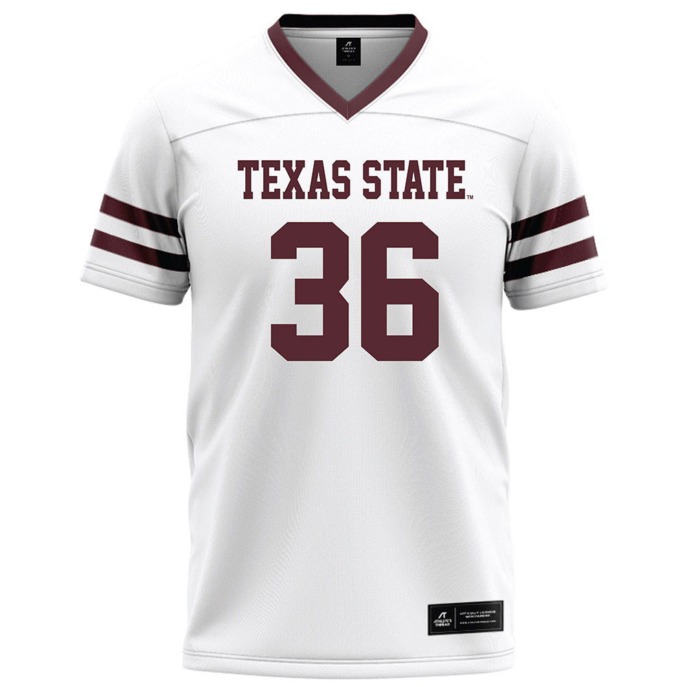 Texas State - NCAA Football : Mason Shipley - Football Jersey