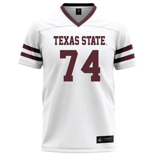 Texas State - NCAA Football : Caleb Johnson - Football Jersey