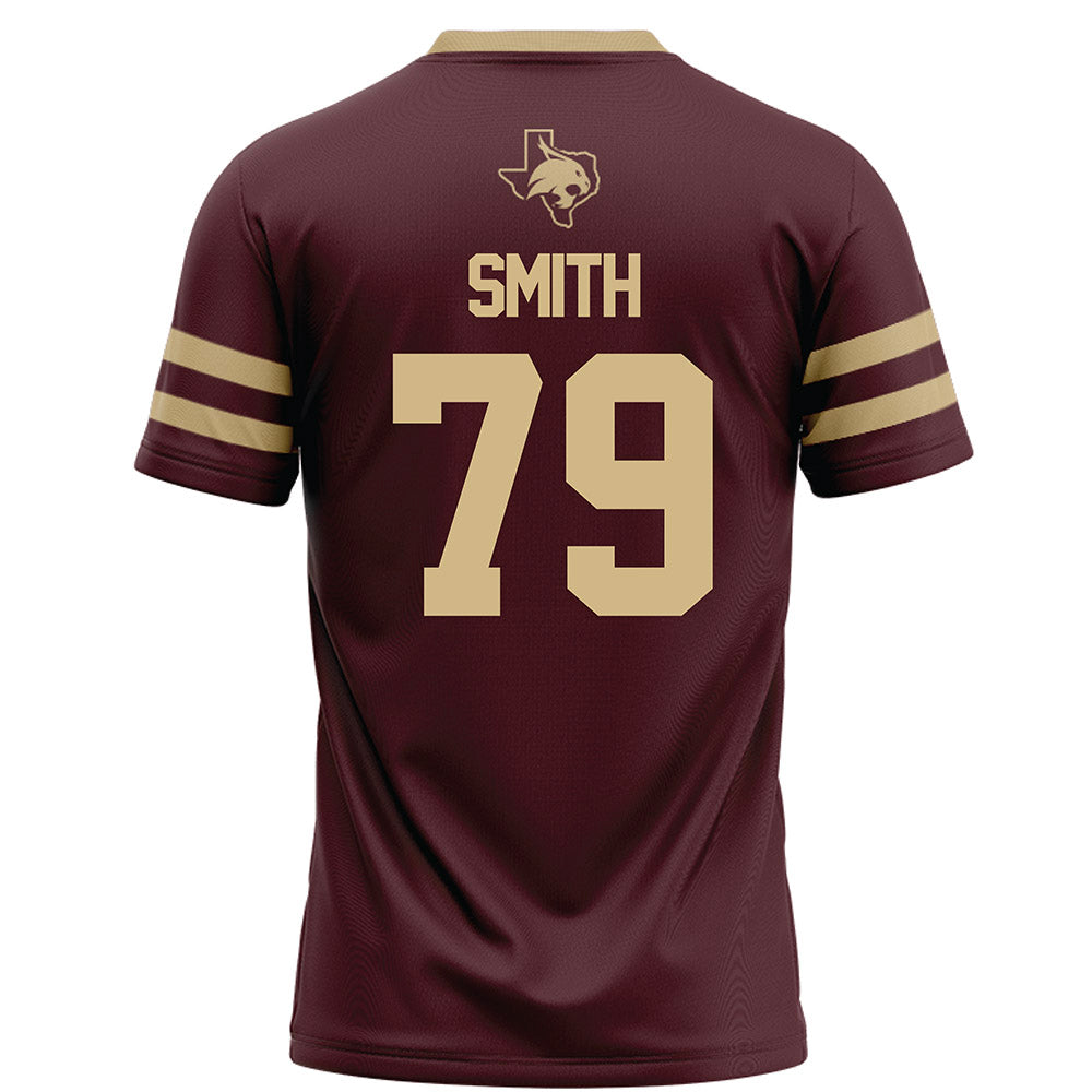 Texas State - NCAA Football : Jaydan Smith - Football Jersey