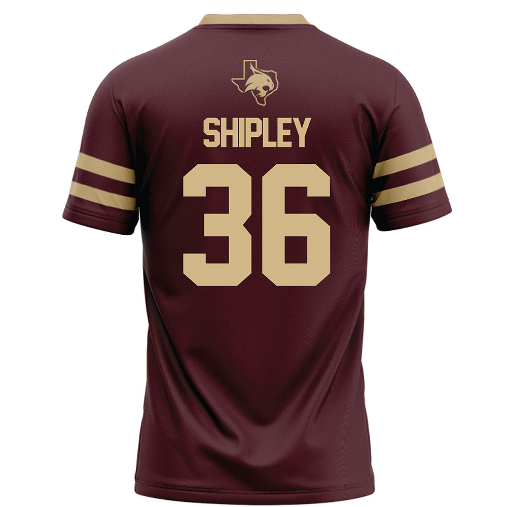 Texas State - NCAA Football : Mason Shipley - Football Jersey