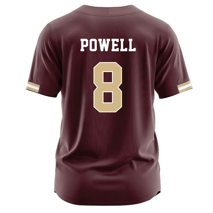Texas State - NCAA Baseball : Davis Powell - Baseball Jersey