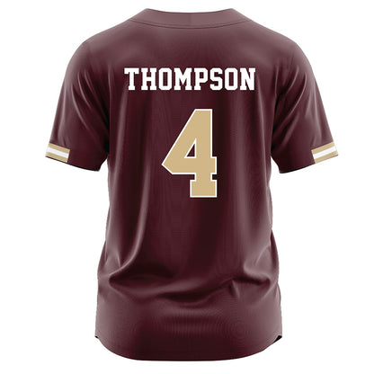 Texas State - NCAA Baseball : Cam Thompson - Baseball Jersey Baseball Jersey