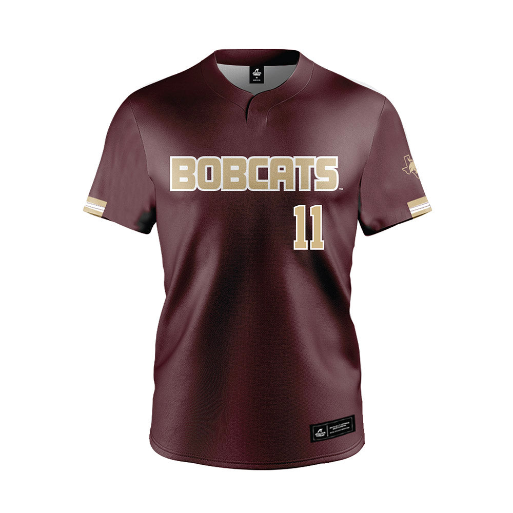 Texas State - NCAA Baseball : Kameron Weil - Baseball Jersey Baseball Jersey
