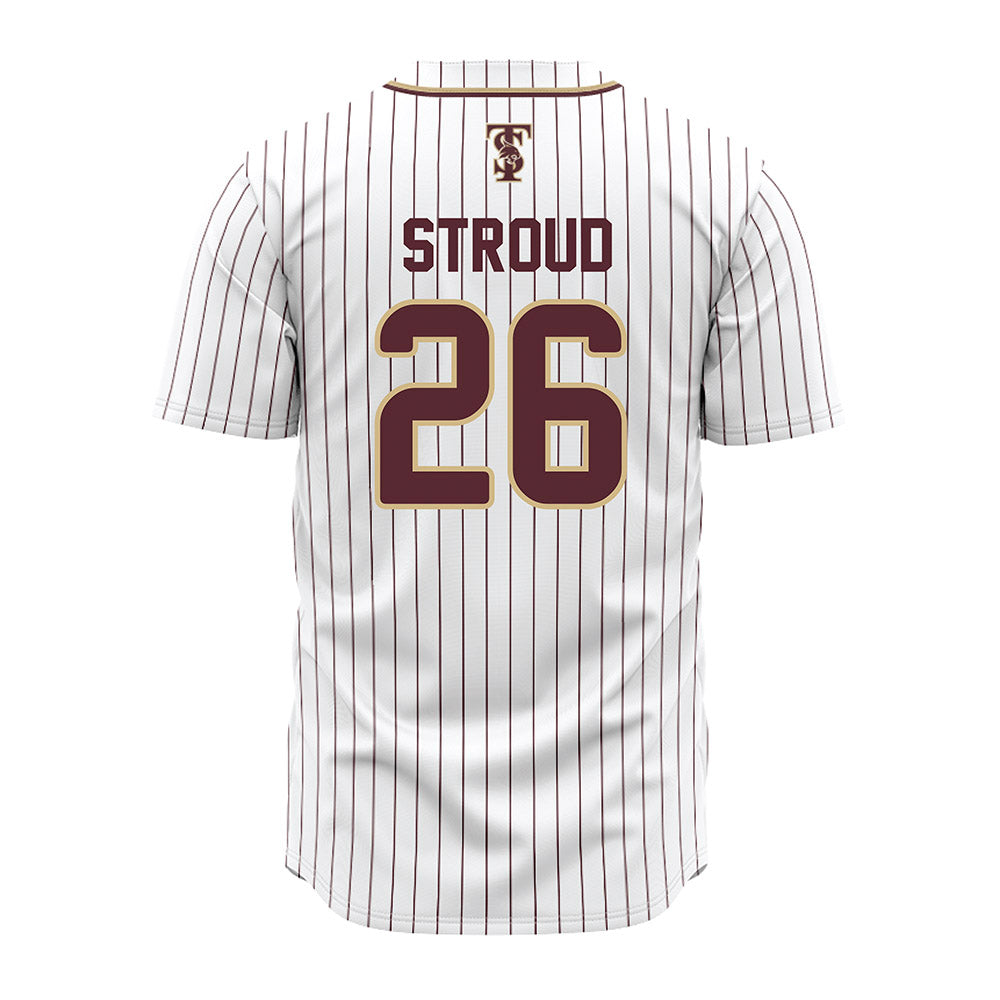 Texas State - NCAA Baseball : Jack Stroud - Baseball Jersey