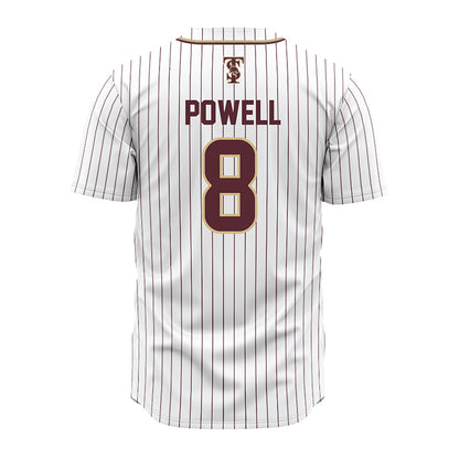 Texas State - NCAA Baseball : Davis Powell - Baseball Jersey