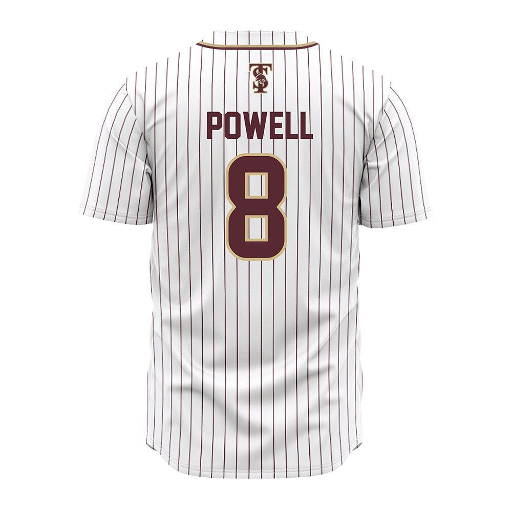Texas State - NCAA Baseball : Davis Powell - Baseball Jersey