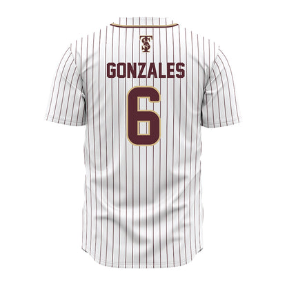 Texas State - NCAA Baseball : Alex Gonzales - Baseball Jersey Baseball Jersey