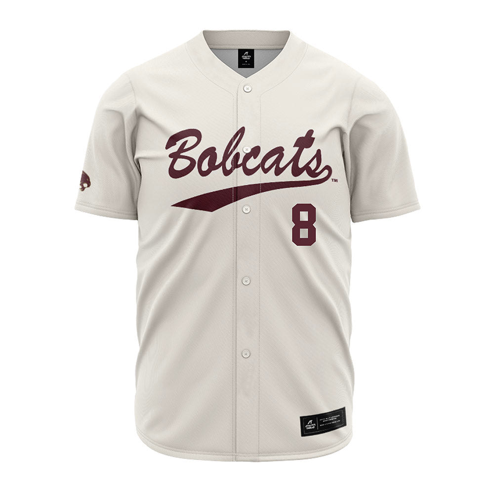 Texas State - NCAA Baseball : Davis Powell - Baseball Jersey