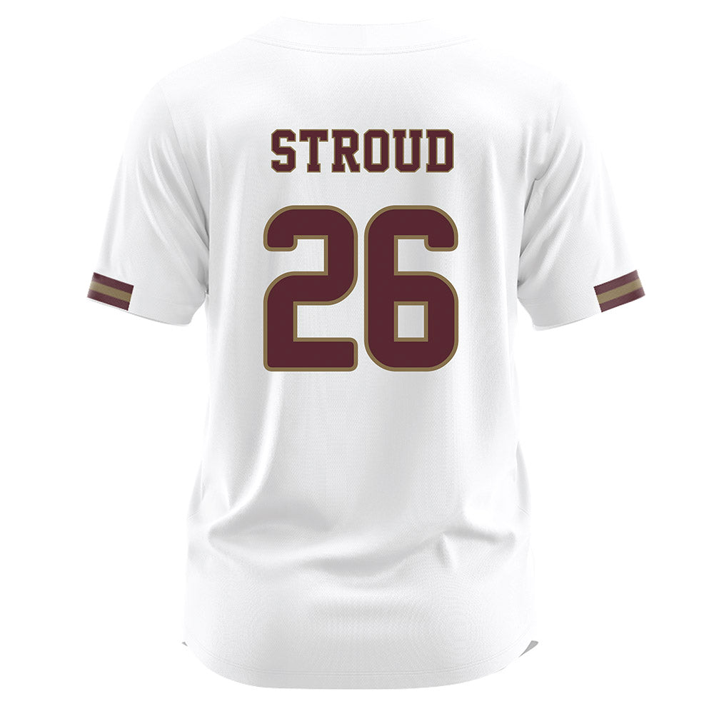 Texas State - NCAA Baseball : Jack Stroud - Baseball Jersey