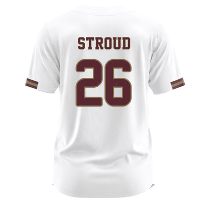 Texas State - NCAA Baseball : Jack Stroud - Baseball Jersey