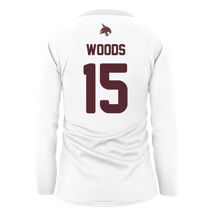 Texas State - NCAA Women's Volleyball : Megan Woods - Volleyball Jersey