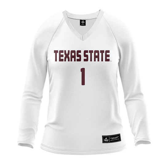 Texas State - NCAA Women's Volleyball : AllyAdair - Volleyball Jersey Volleyball Jersey