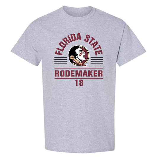 FSU - NCAA Football : Tate Rodemaker - Sport Grey Classic Fashion Short Sleeve T-Shirt