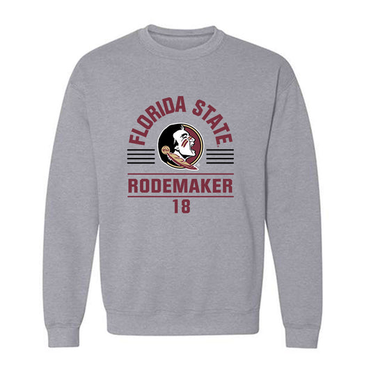 FSU - NCAA Football : Tate Rodemaker - Sport Grey Classic Fashion Sweatshirt