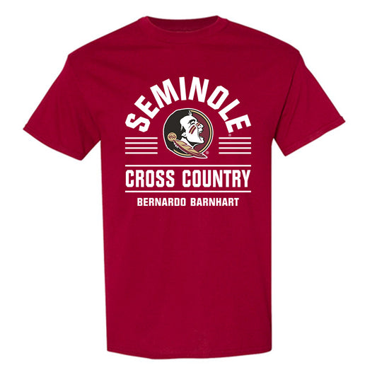 FSU - NCAA Men's Cross Country : Bernardo Barnhart - Garnet Classic Fashion Short Sleeve T-Shirt