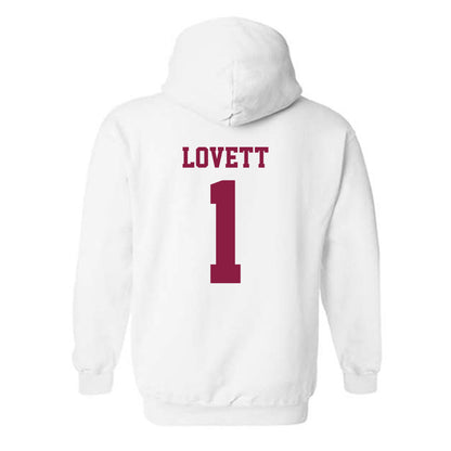 Virginia Tech - NCAA Football : Dante Lovett - Hooded Sweatshirt Classic Fashion Shersey