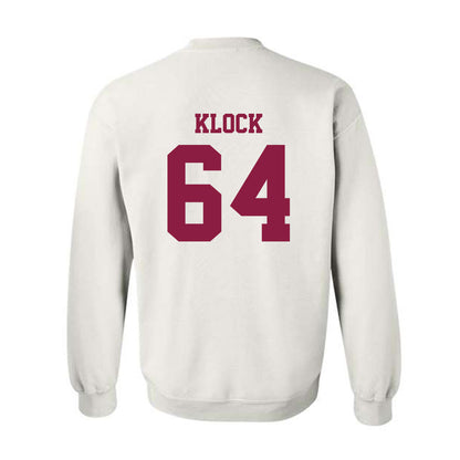 Virginia Tech - NCAA Football : Elijah Klock - Crewneck Sweatshirt Classic Fashion Shersey