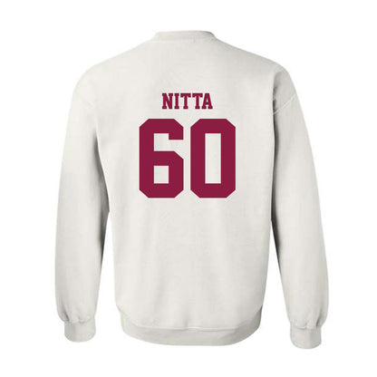 Virginia Tech - NCAA Football : Caleb Nitta - Crewneck Sweatshirt Classic Fashion Shersey