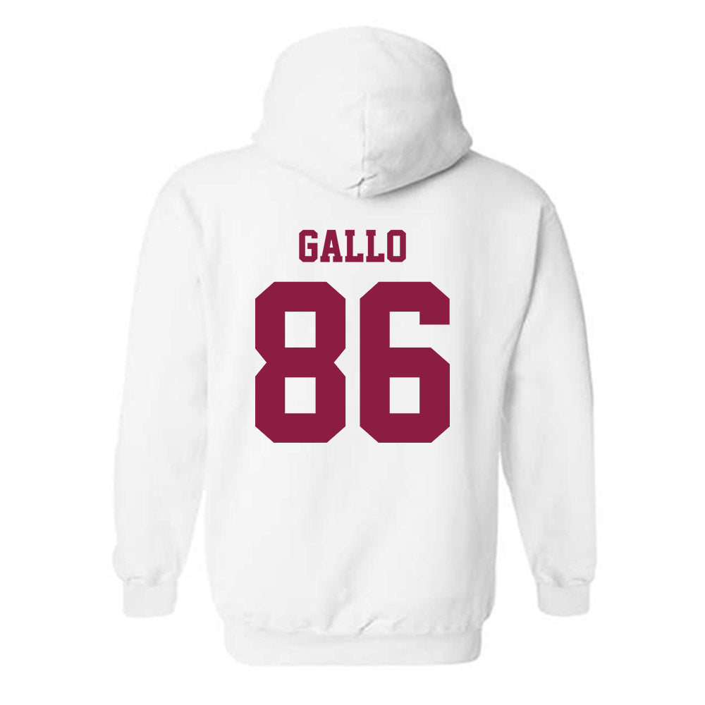 Virginia Tech - NCAA Football : Nick Gallo - Hooded Sweatshirt Classic Fashion Shersey