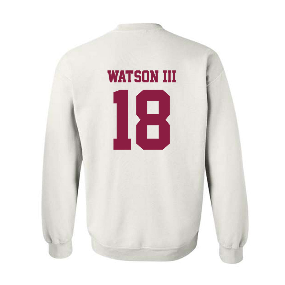 Virginia Tech - NCAA Football : William \Pop\ Watson III - Crewneck Sweatshirt Classic Fashion Shersey