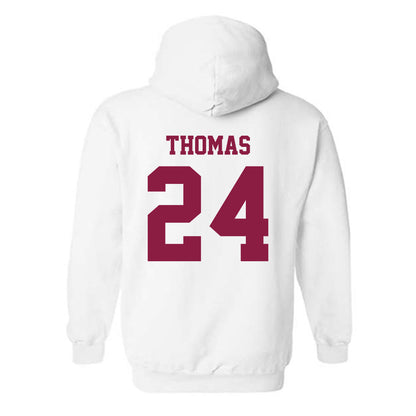 Virginia Tech - NCAA Football : Malachi Thomas - Hooded Sweatshirt Classic Fashion Shersey