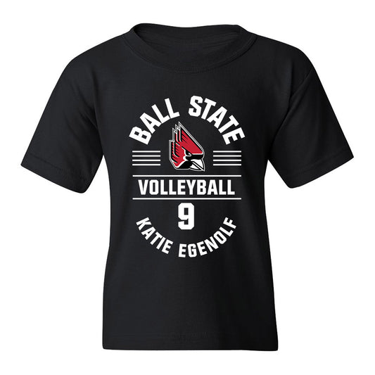 Ball State - NCAA Women's Volleyball : katie egenolf - Youth T-Shirt Classic Fashion Shersey