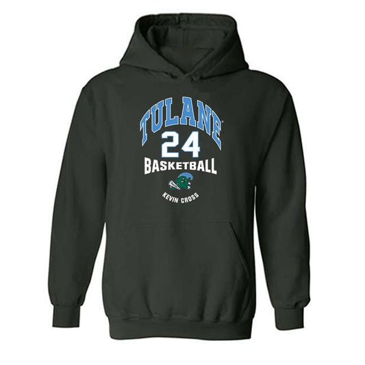 Tulane - NCAA Men's Basketball : Kevin Cross - Hooded Sweatshirt Classic Fashion Shersey