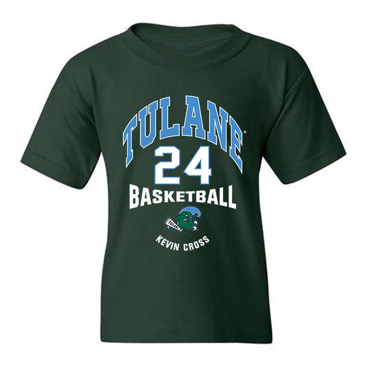 Tulane - NCAA Men's Basketball : Kevin Cross - Youth T-Shirt Classic Fashion Shersey