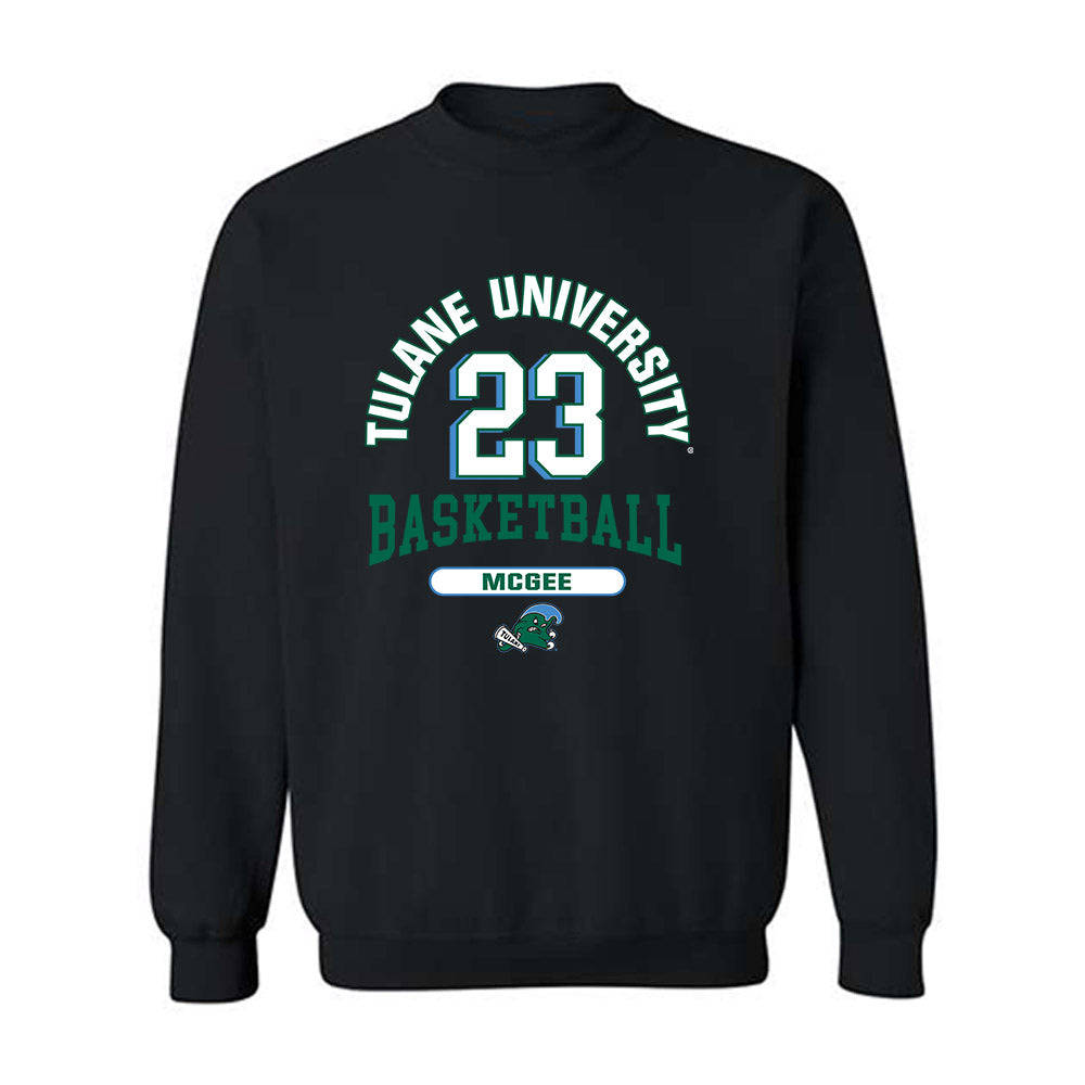 Tulane - NCAA Men's Basketball : RJ McGee - Crewneck Sweatshirt Classic Fashion Shersey