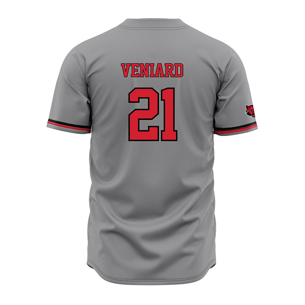 Arkansas State - NCAA Baseball : Brian Veniard - Baseball Replica Jersey