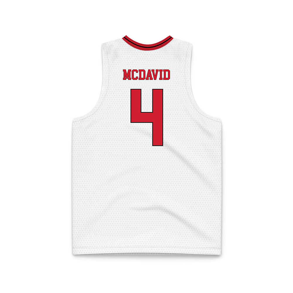 Arkansas State - NCAA Men's Basketball : Noah McDavid - Replica Jersey Football Jersey