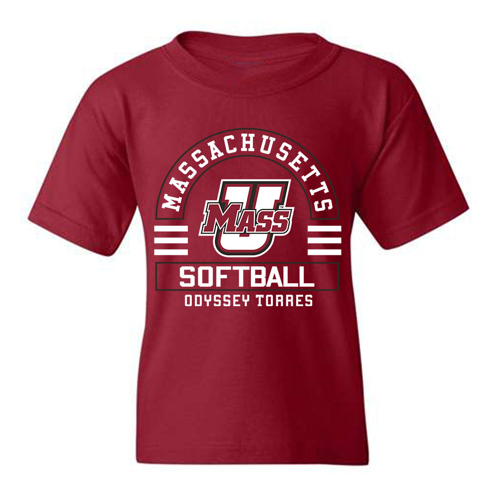 UMass - NCAA Softball : Odyssey Torres - Youth T-Shirt Classic Fashion Shersey