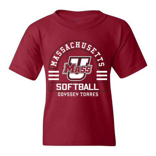 UMass - NCAA Softball : Odyssey Torres - Youth T-Shirt Classic Fashion Shersey