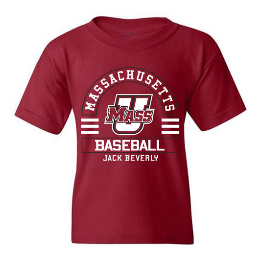 UMass - NCAA Baseball : Jack Beverly - Youth T-Shirt Classic Fashion Shersey