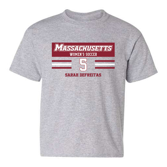 UMass - NCAA Women's Soccer : Sarah DeFreitas - Youth T-Shirt Classic Fashion Shersey