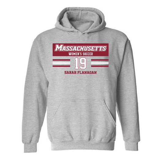 UMass - NCAA Women's Soccer : Sarah Flanagan - Hooded Sweatshirt Classic Fashion Shersey