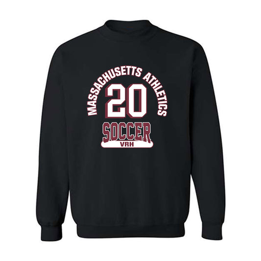 UMass - NCAA Men's Soccer : Ivan Vrh - Black Classic Fashion Shersey Sweatshirt
