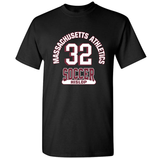 UMass - NCAA Women's Soccer : Nia Hislop - Black Classic Fashion Shersey Short Sleeve T-Shirt