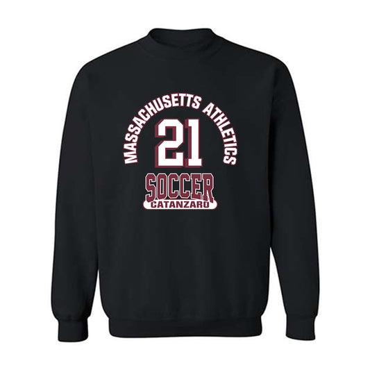 UMass - NCAA Men's Soccer : Anthony Catanzaro - Black Classic Fashion Shersey Sweatshirt